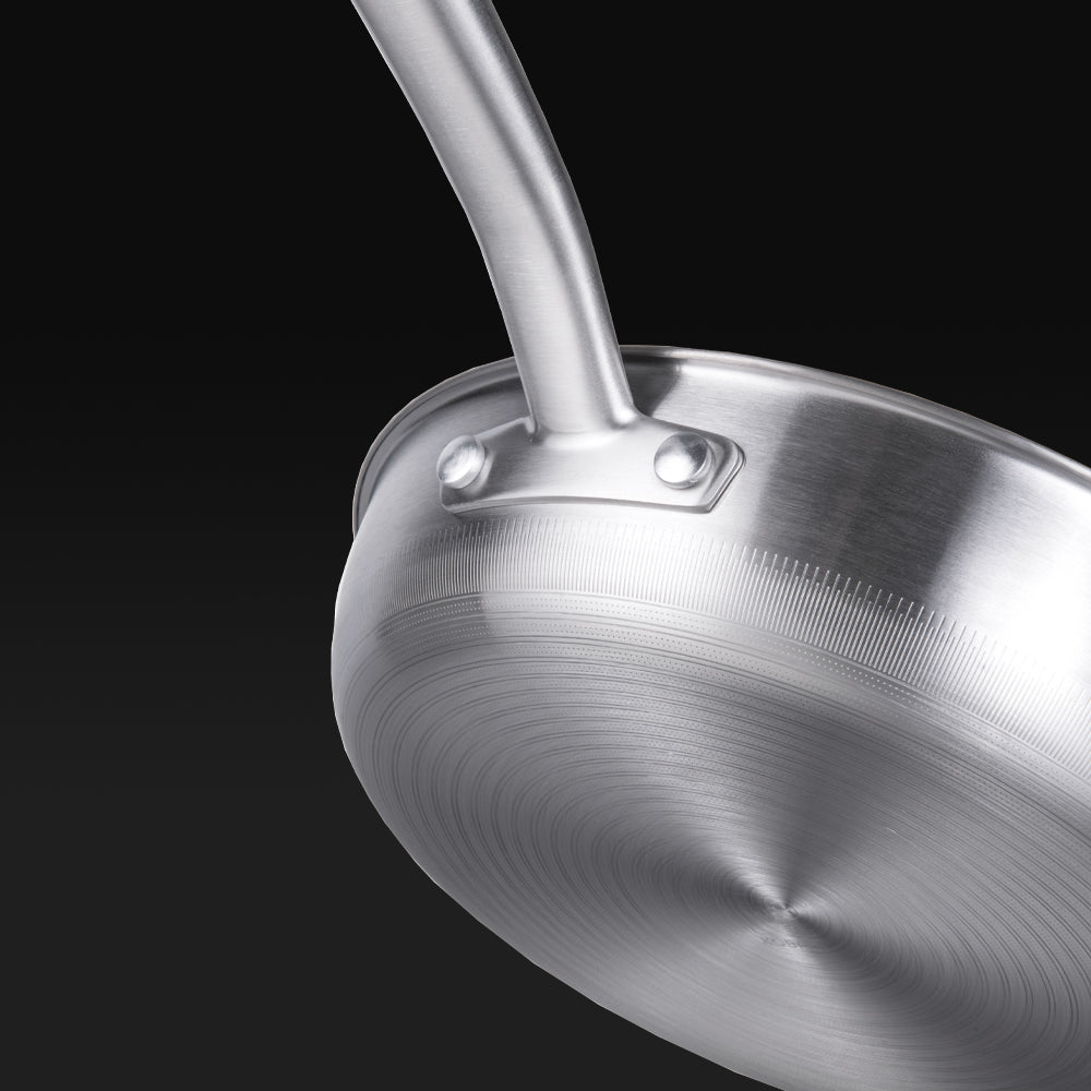 Kobachcookware Titanium coating-free frying pan 11inch with lid