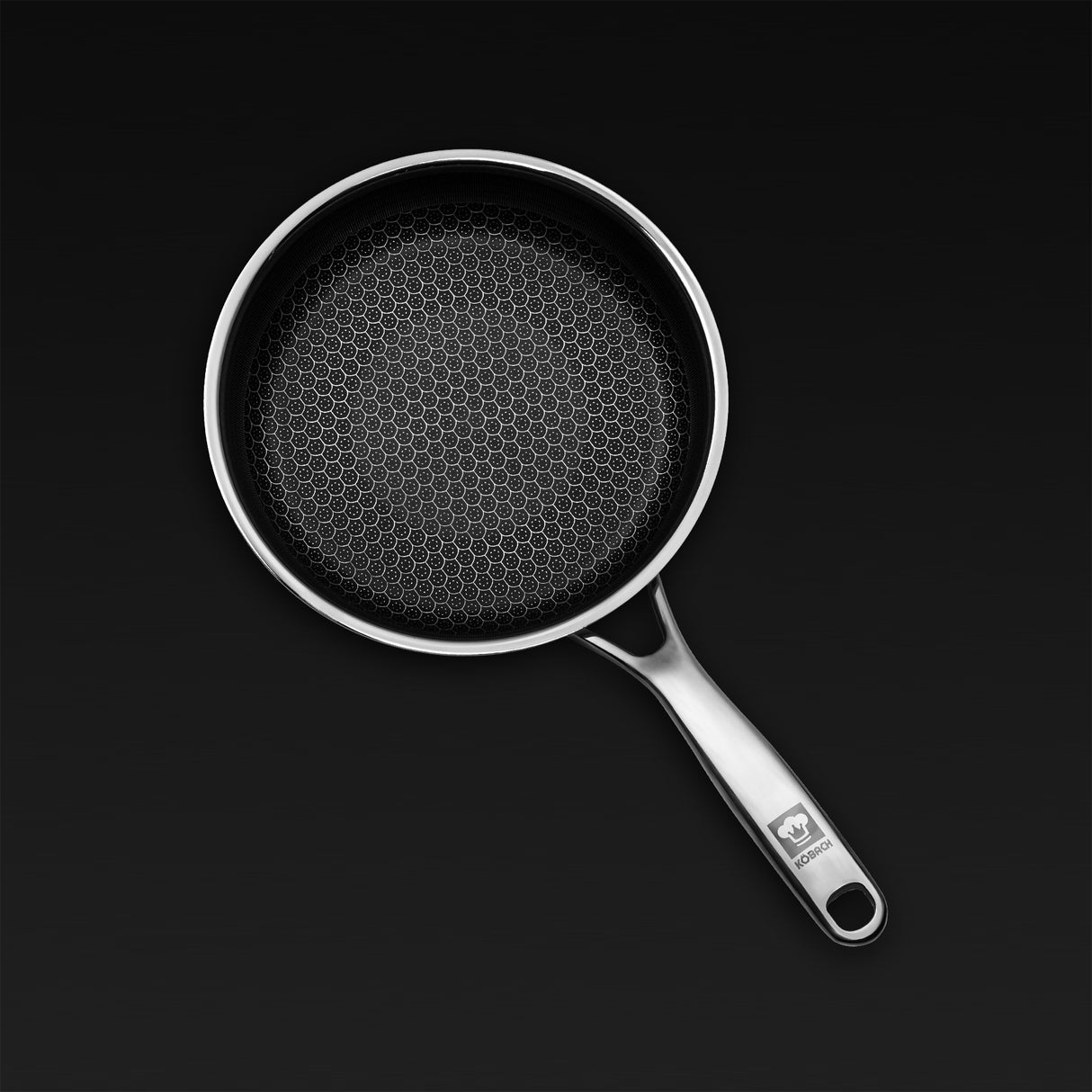 Stainless Steel Honeycomb Nonstick Fry Pan