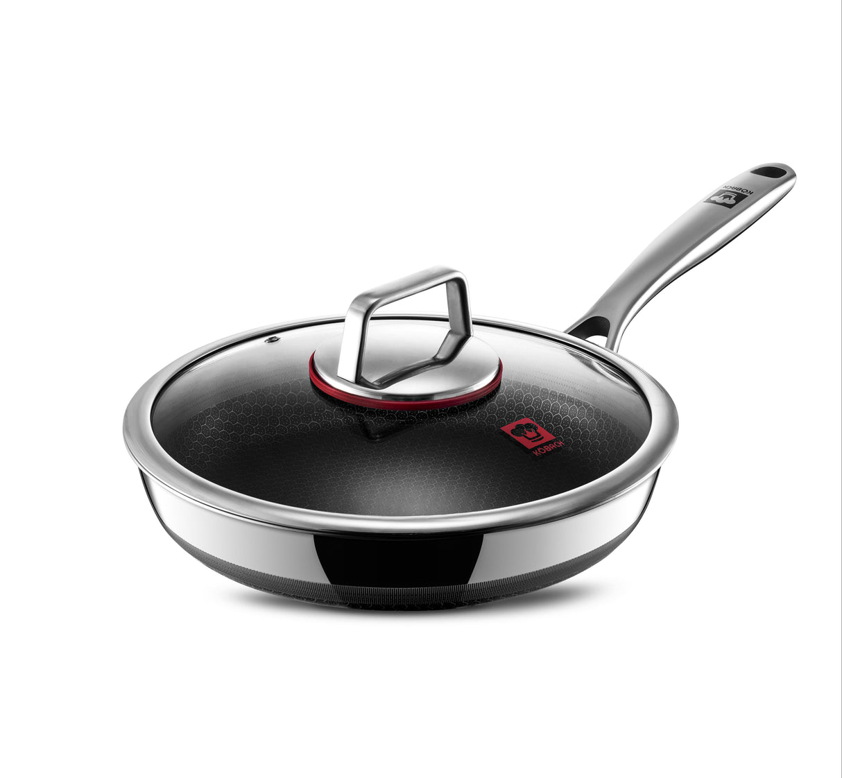 Stainless Steel Honeycomb Nonstick Fry Pan