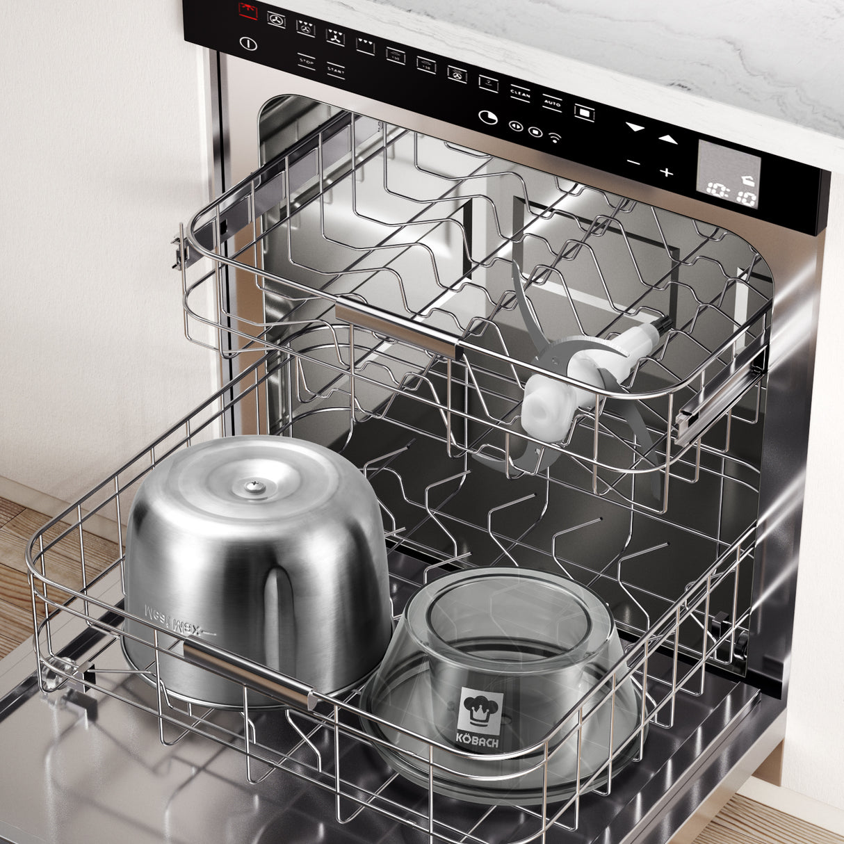 Kobachcookware Electric Meat Grinder,1.9 Qt