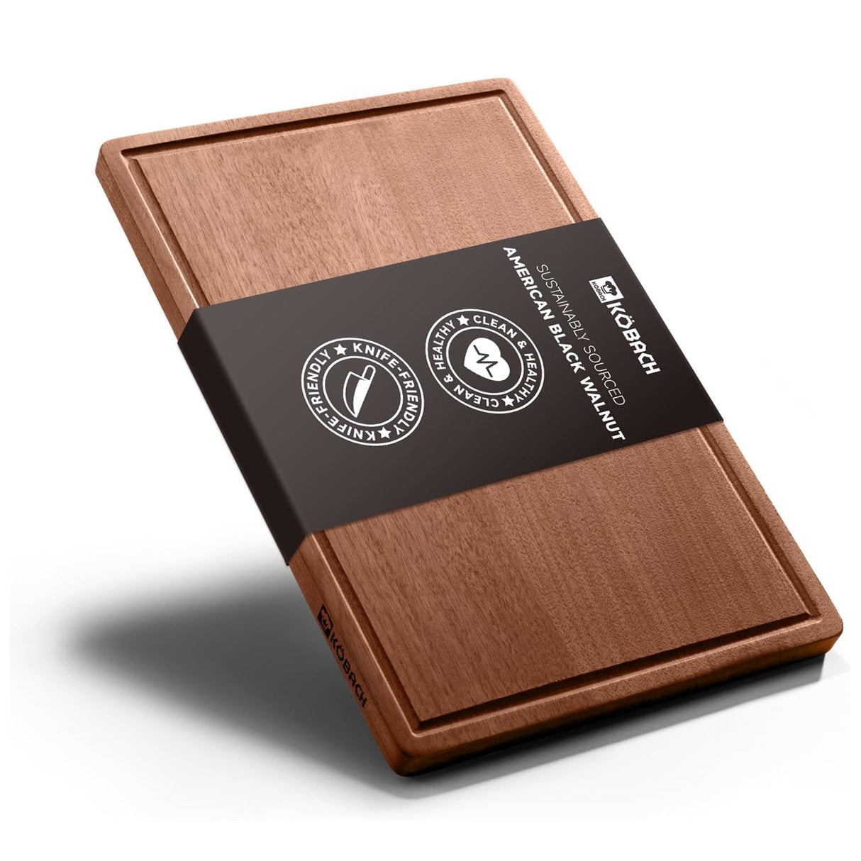 Black Walnut Wood Cutting Board 17in x 12in