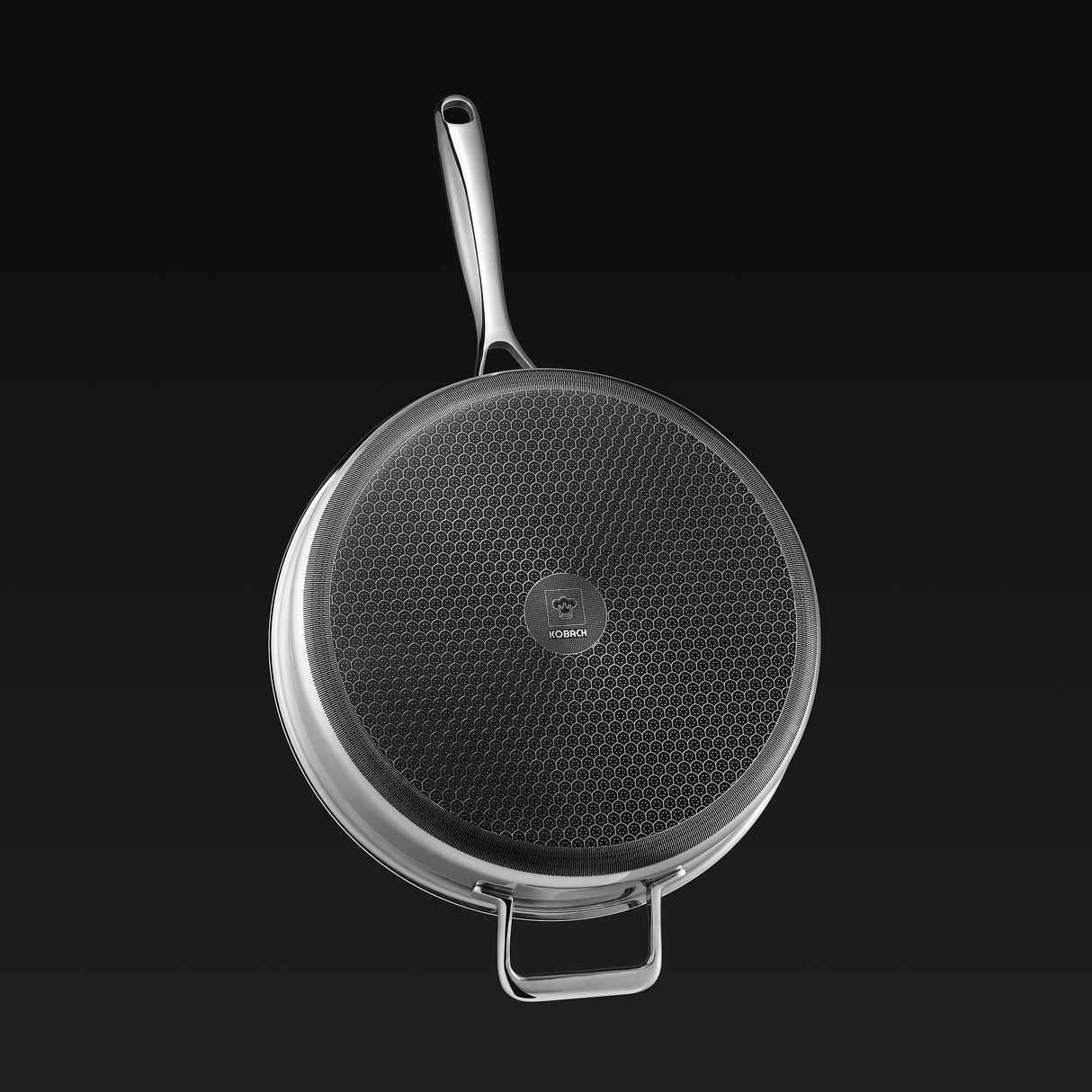 Sauteuse hybride profonde de 5,5 pintes avec couvercle