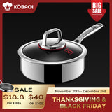 Kobachcookware  Stainless Steel Stock Pot With Lid