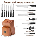 14-Piece Kitchen Knife Set