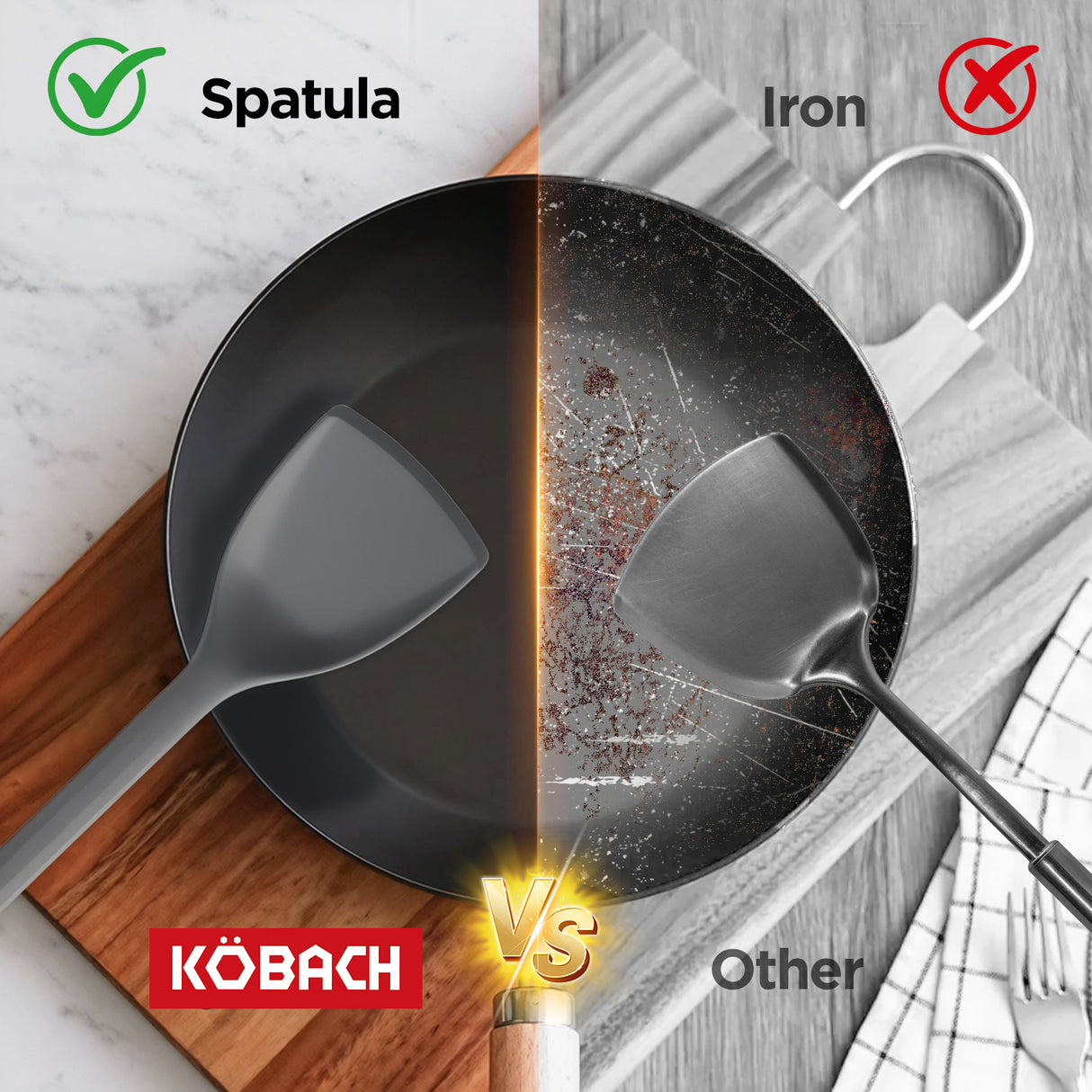 2 Pack Silicone Spatula