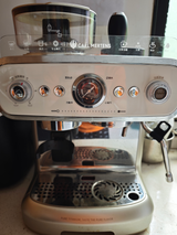 CARL MERTENS Espresso Coffee Machine with Milk Frother