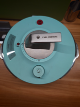 CARL MERTENS Stainless Steel Pressure Cooker with Triple Safety Relief Valves