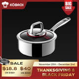 Kobachcookware 2QT Hybrid Saucepan with Lid
