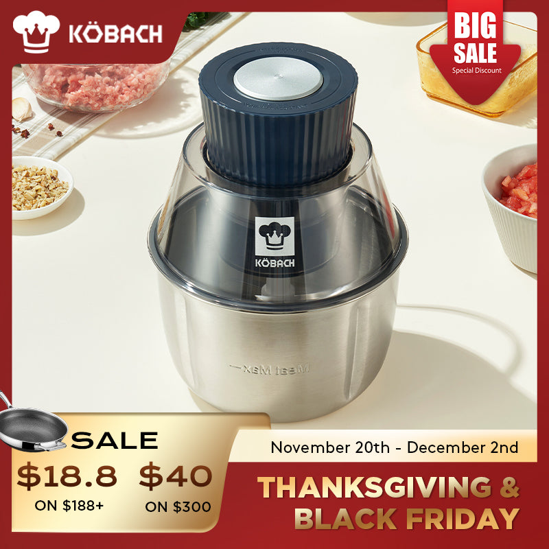 Kobachcookware Electric Meat Grinder，1.9 Qt